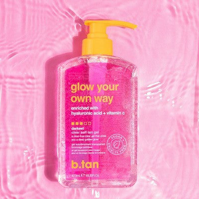 b.tan Glow Your Own Way Self Tanner 16 fl oz - New