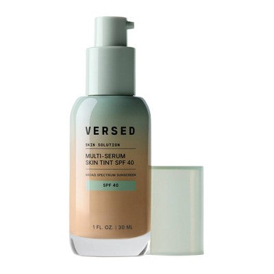Versed Skin Solution Multi-Serum Skin Tint Foundation SPF 40 6O 1 fl oz - Imperfect Container