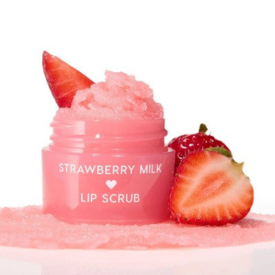 ColourPop Fresh Kiss Lip Scrub Strawberry Milk 0.28oz - Imperfect Box
