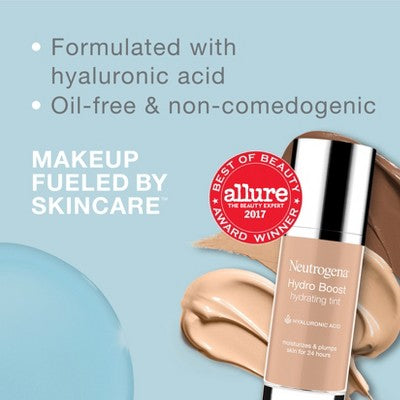 Neutrogena Hydro Boost Hydrating Tint Liquid Foundation 30 Buff - Imperfect Container