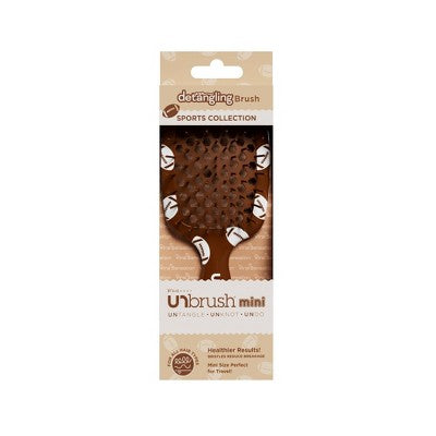 UNbrush Mini Football Hair Brush - New
