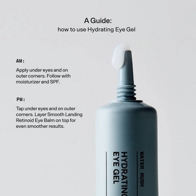 Versed Water Rush Hydrating Eye Gel 0.5 fl oz - New