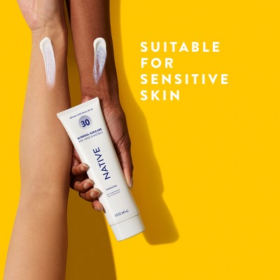 Native Mineral Sunscreen Unscented SPF 30 5 fl oz - New
