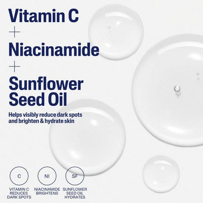 Cetaphil Brightening Vitamin C Face Serum 1fl oz - Imperfect Box