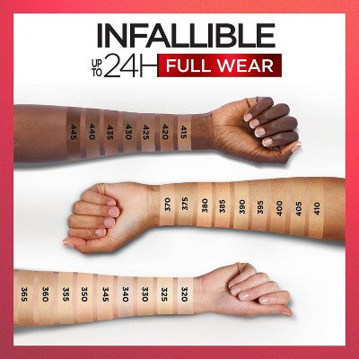 L'Oreal Paris Infallible Full Wear Full Coverage 360 Cashmere 0.33 fl oz - Imperfect Container