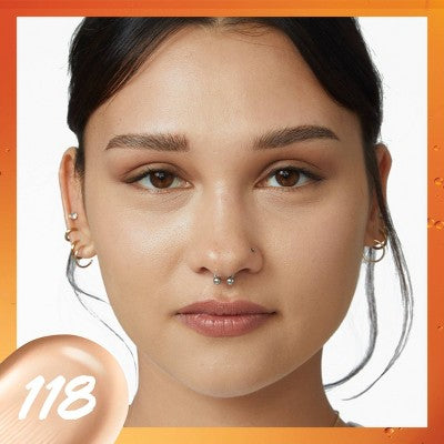 Maybelline Super Stay 24HR Skin Tint Foundation Serum 118 1 fl oz - Imperfect Container