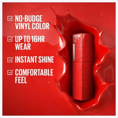Maybelline Super Stay Vinyl Ink Liquid Lipstick 35 Cheeky 0.14 fl oz - New