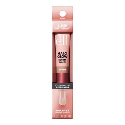e.l.f. Halo Glow Blush Beauty Wand Berry Radiant 0.33 fl oz - Imperfect Box