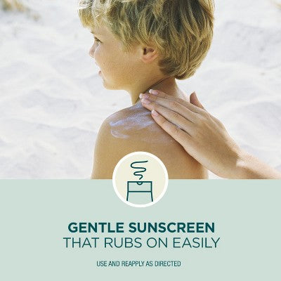 Coppertone Pure and Simple Kids Mineral Sunscreen Lotion SPF 50 6 fl oz - Imperfect Container