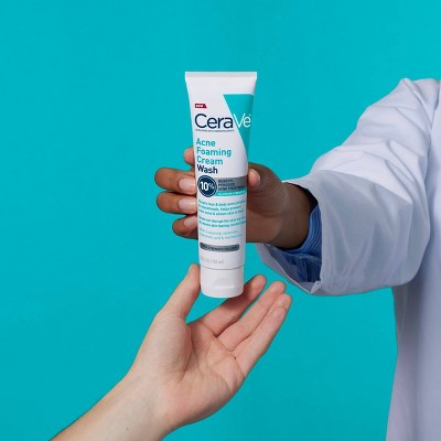 CeraVe Acne Control Foaming Face Cleanser 10% BPO 5 fl oz - Imperfect Box