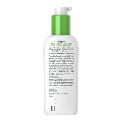 Cetaphil Daily Face Moisturizer Sunscreen Lotion SPF 15 Fragrance Free 4 fl oz - Missing Box