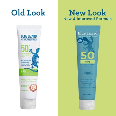 Blue Lizard Kids Mineral-Based Sunscreen Lotion SPF 50 5 fl oz - Imperfect Container