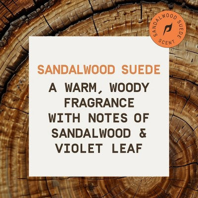 Papatui Men's Body Deodorant Spray Sandalwood Suede 5oz - Imperfect Container
