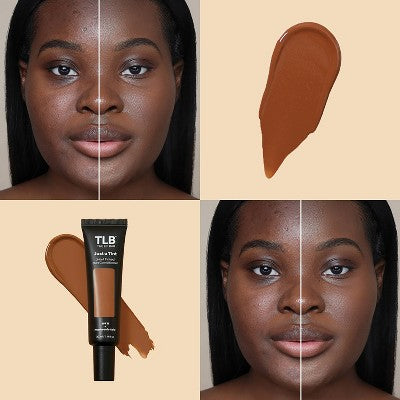 The Lip Bar Just a Tint 3-in-1 Tinted Skin Conditioner SPF 11 Mahogany Mami 1 fl oz - New