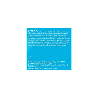 No7 HydraLuminous+ 2% Hyaluronic Acid Day Gel 1.69 fl oz - Imperfect Box
