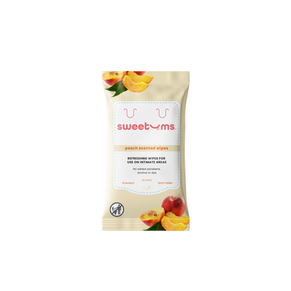 Peach Scented and Unflavored Daily Wipes