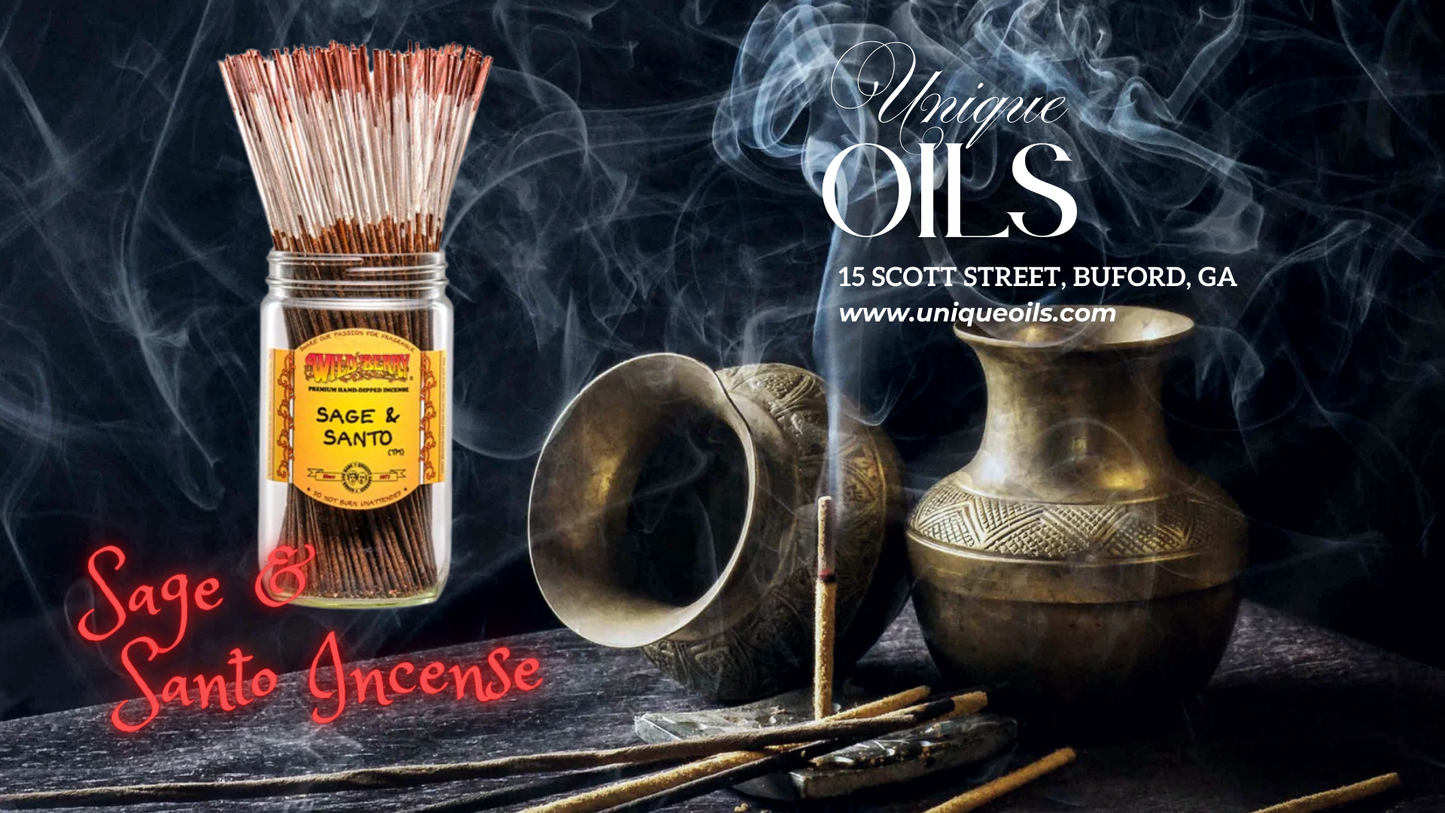 Sage & Santo Incense Sticks (pack of 30)