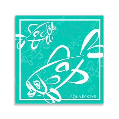 Scarf (Aqua Fish)