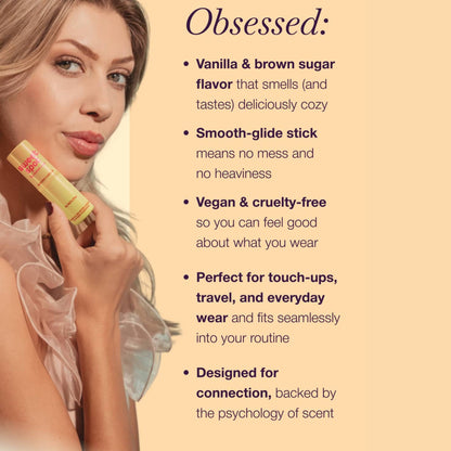 Golden Vanilla Flavored Solid Fragrance Stick Fragrance